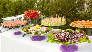 Elegant Appetizers And Canape