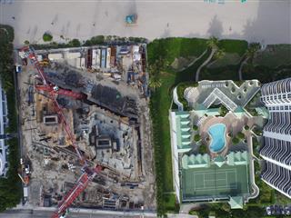 Aerial Image Of A Construction Site