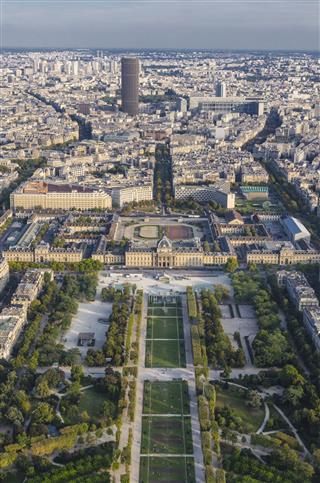 View On Paris From Above
