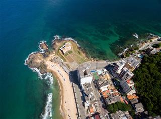 Aerial View Of Salvador Bahia