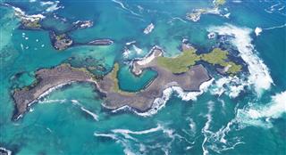 Aerial View Of The Islands Ecuador