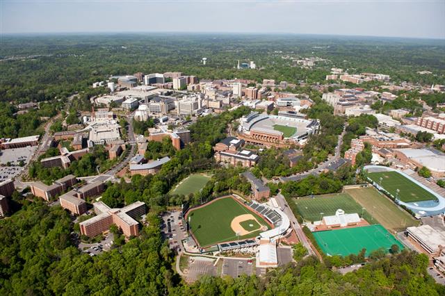 University Of North Carolina Aerial View