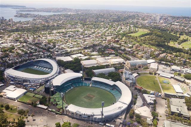 Sydney Stadium Aerial View