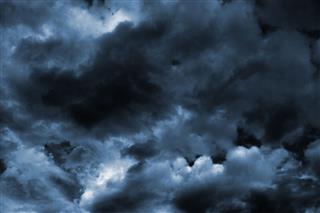 Dark Turbulent Storm Ominous Clouds
