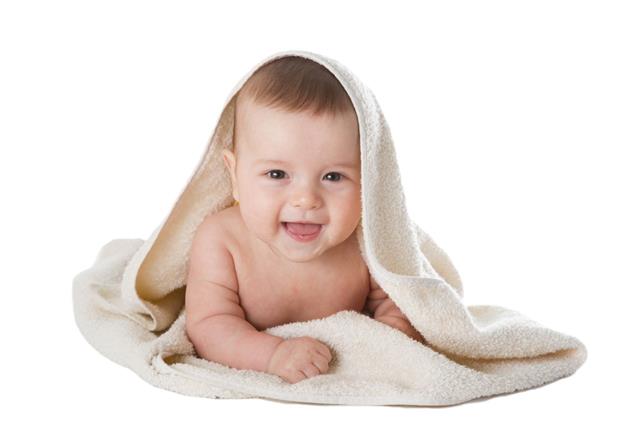 Baby In Towel
