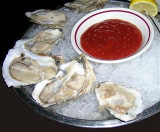 Oysters On The Half Shell
