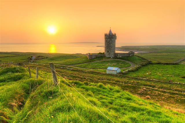Sunset In Ireland