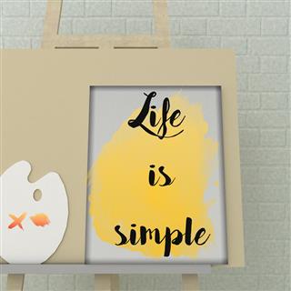 Life is simple.