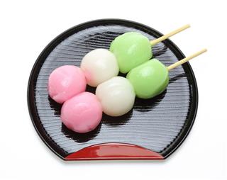 Japanese Dumpling On A Dish