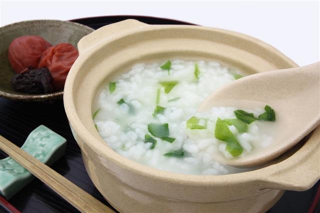 Rice Porridge With The Seven Herbs