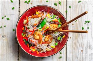 Chinese Mix Vegetables With Shrimp
