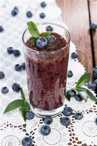 Healthy Blueberry Shake