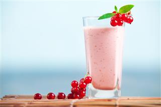 Red Currant Milk Shake