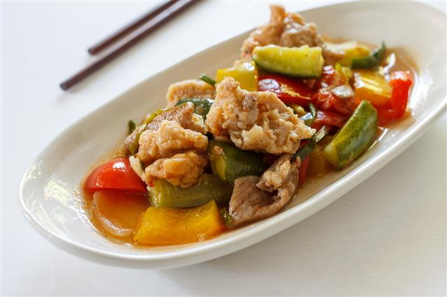 Fried Pork Sweet And Sour Sauce