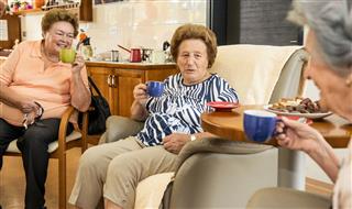 Women In Seniors Daycare Center