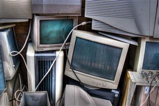 Discarded Crt Monitors