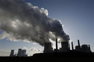 Power Plant With Pollution