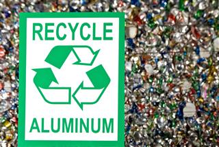 Recycle Aluminum Sign