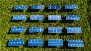 Fields Of Solar Panels