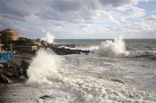 Sea Storm Genoa