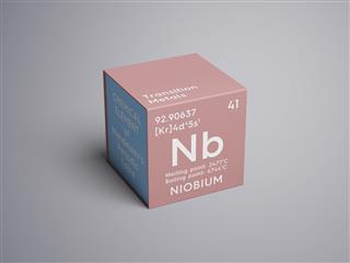 Niobium Element Of Mendeleevs Periodic Table