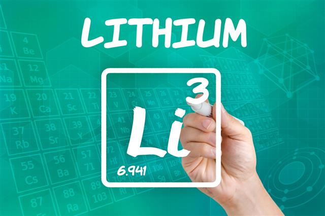 Symbol For The Chemical Element Lithium