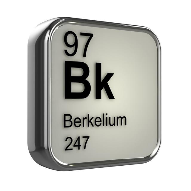 Berkelium Element