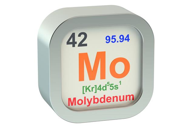 Molybdenum Element Symbol