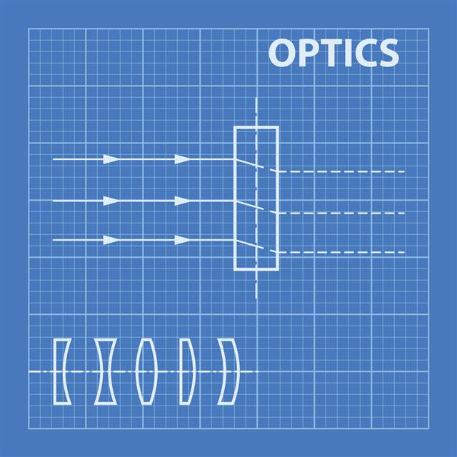 Infographic Physics Geometrical Optics