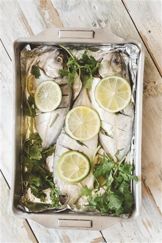 Fresh Fish With Lemon And Herbs