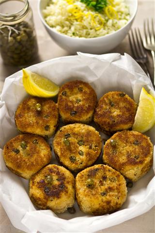 Fish Cakes With Capers