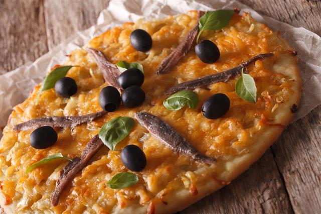 Pissaladiere With Anchovies