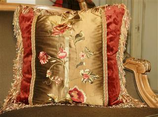 Silk Pillow, Formal Living Room