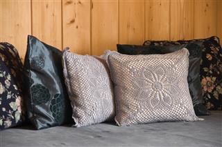 Old-fashioned cushions