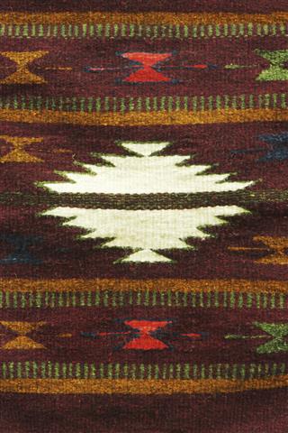 Navajo Blanket Rug Fabric Design