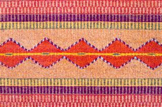 Traditional Mexican Wool Rug