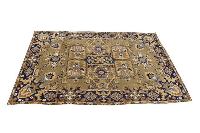 Old Persian Carpet Isolated
