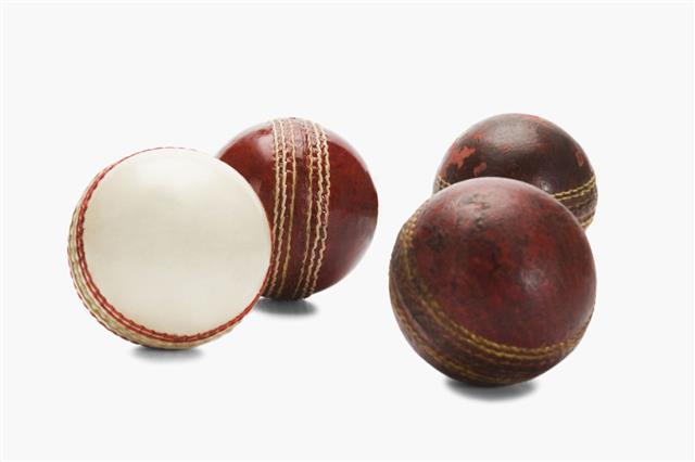 Old And New Cricket Balls