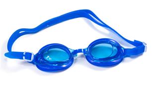 Blue Glasses For Swimming