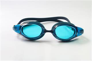 Swimming Goggles On White Background