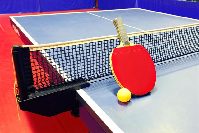 Table Tennis Equipment Racket And Ball