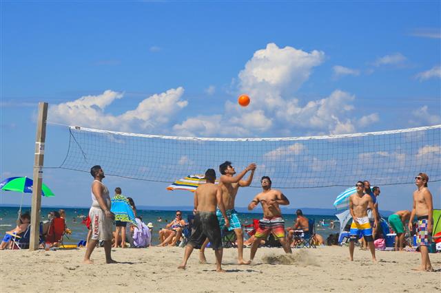 Beach Volleyball Wasaga Beach Ontario