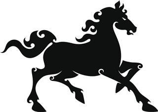 Mustang black tattoo