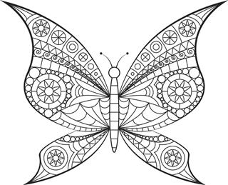Butterfly tattoo image
