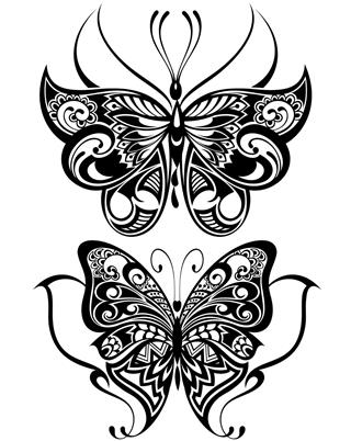 Decorative butterflies