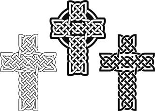 Celtic cross design