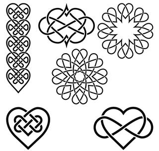 Hearts Intertwined Celtic Tattoo