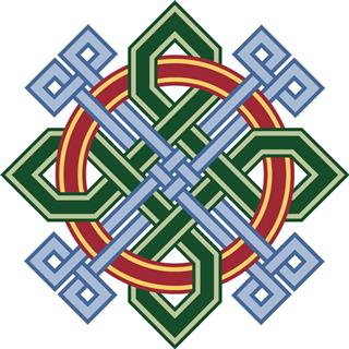 Celtic Cross Colorful