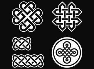 Celtic patterns tattoo