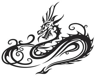 Dragon fantasy illustration